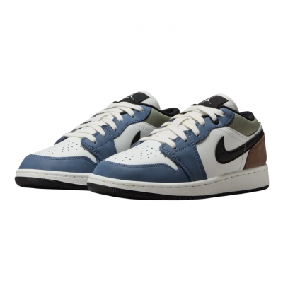 Кросівки AIR JORDAN 1 LOW (GS) (HV5973-101) розмір 38,5