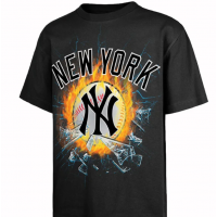 Футболка 47 Brand NEW YORK YANKEES POINT LINE (658325BK-FS) розмір S