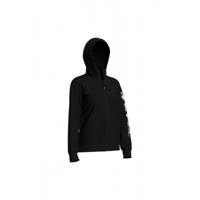 Женские тощие Arena BRUSHED HOODED F/Z JACKET (007685-500) размер L