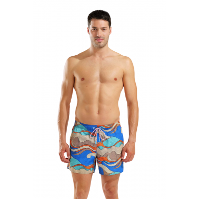 Мужские шорты для плавания (пляжные) Arena WATER PRINTS BEACH XXLHORT AO (007159-360) размер XXL