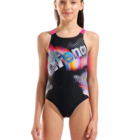 Купальник Arena LIT LOGO SWIMSUIT V BACK L (010690-590) розмір 12