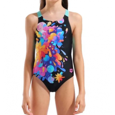 Купальник Arena PAINTING SWIMSUIT V BACK (010744-580) розмір 12