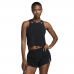 Майка топ жіночий Nike Aeroswift Dri-Fit-Adv-Lauf-Tanktop Im Crop-Design (FN2713-010) чорна розмір M