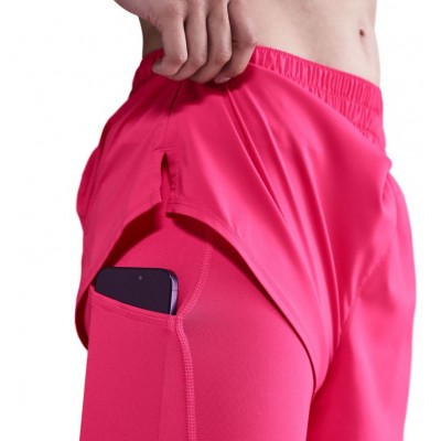 Шорти жіночі Nike One Light Blue (DX6016-666) рожеві розмір M