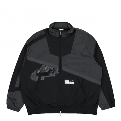 Куртка вітрівка Nike Sportswear Women's Oversized Woven Jacket (HJ0176-060) чорна розмір M