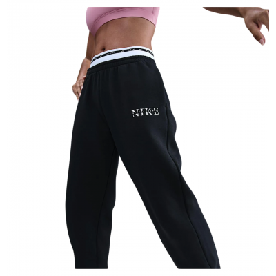 Штани жіночі Nike Sportswear Phoenix Fleece Black (IH4055-010) чорні розмір L