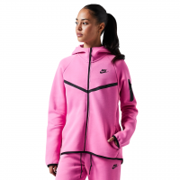 Кофта толстовка жіноча Nike Tech Fleece Pink (HV6747-675) рожева розмір M