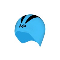 Шапочка для плавания Michael Phelps X-O голубовато-черный L (SA122121)
