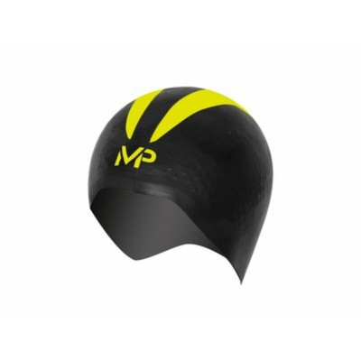Шапочка для плавання Michael Phelps X-O чорно-жовтий L (SA122119)