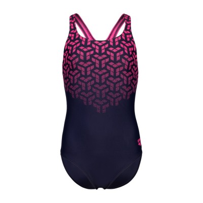 Детский купальник темно-синий Arena KIKKO V SWIMSUIT SWIM PRO BACK (006748-790)