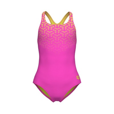 Детский купальник розовый Arena KIKKO V SWIMSUIT SWIM PRO BACK (006748-930)