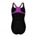 Детский купальник черно-розовый Arena DIM LIGHT SWIMSUIT SWIM PRO BA (008104-509)