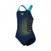 Детский купальник темно-синий Arena DIM LIGHT SWIMSUIT SWIM PRO BA (008104-708)