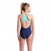 Детский купальник темно-синий Arena DIM LIGHT SWIMSUIT SWIM PRO BA (008104-708)