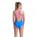 Детский купальник синий Arena PASTIME SWIMSUIT V BACK (008308-809)