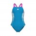 Детский купальник синий Arena OPENINGS SWIMSUIT V BACK (008674-890)