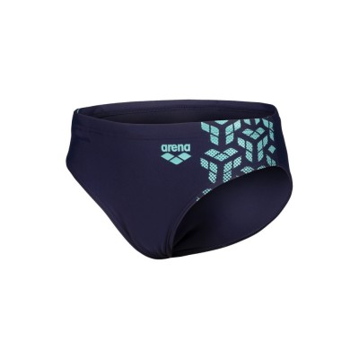 Детские плавки темно-синие Arena KIKKO V SWIM BRIEFS GRAPHIC (006722-780)