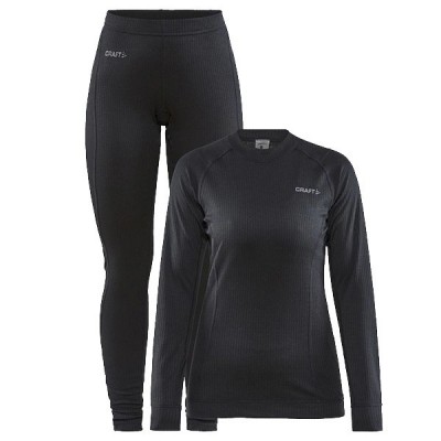 Женский комплект термобелья Craft Core Dry Baselayer Set Woman (1909706-999000)