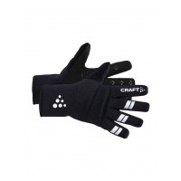 Зимові велорукавички Craft ADV Subz Light Glove чорні зі світло відбивачем 1912357-999000