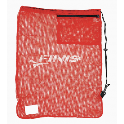 Сетка для инвентаря для плавания FINIS Mesh Gear Bag красная (1.25.026.102)