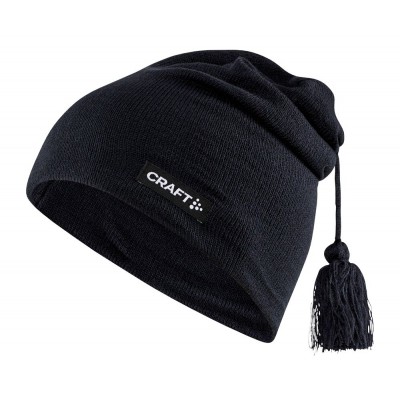 Шапка Craft CORE Classic Knit Hat чорна (1909899-999000)