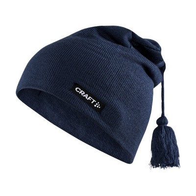 Шапка Craft CORE Classic Knit Hat темно-синій (1909899-613000)