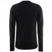 Чоловіча футболка з довгими рукавами Craft Nordic Wool Crew Neck Man 1904116-9975 M чорний колір