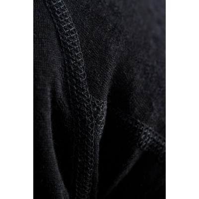 Чоловіча футболка з довгими рукавами Craft Nordic Wool Crew Neck Man 1904116-9975 M чорний колір