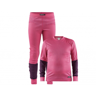 Комплект детского термобелья Baselayer Set Junior розовый (1905355-720785)