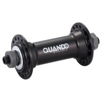Втулка пер. Quando KT-A15F под V-brake 36H QR 108mm под эксцентрик алюмин черная