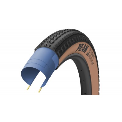 Покрышка 29x2.4 (61-622) GoodYear PEAK Ultimate Tubeless Complete, Blk/Tan