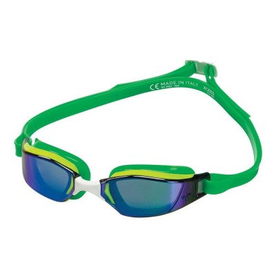 Окуляри для плавання Phelps XCEED жовто-зелений лінзи дзеркально-зелені (EP1310703LMV)