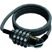 Замок Onguard TERRIER Combo 4 кодовый на 4 цифры, трос 120см х 6мм