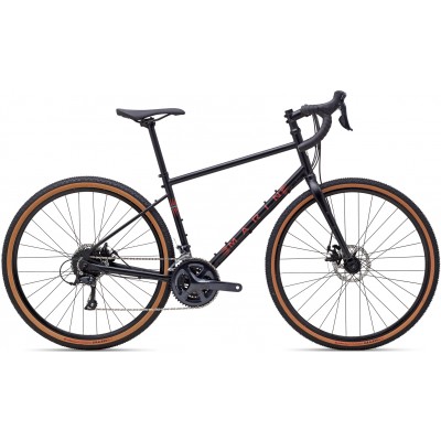 Велосипед 27,5" Marin FOUR CORNERS рама - S 2023 Satin Black/Red