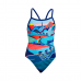 Дитячій купальник для плавання Funkita Girl's Single Strap One Piece Vive La Funky (FKS030G71913)