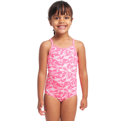 Дитячій купальник для плавання Funkita Toddler Girl's Printed One Piece Beached Bae (FG01T71707)