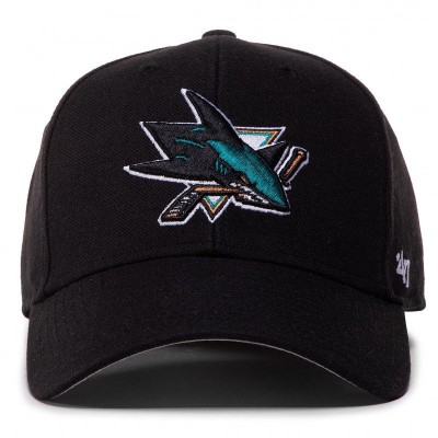 Кепка (MVP) 47 Brand NHL SAN JOSE SHARKS (H-MVP22WBV-BK)