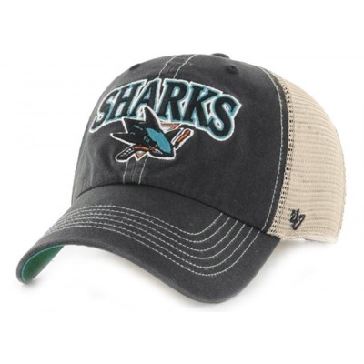 Кепка (тракер) 47 Brand SAN JOSE SHARKS (H-TSCLA22LAP-VB)