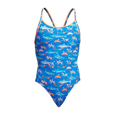 Жіночий купальник для плавання Funkita Ladies Diamond Back One Piece Fin Swimming (FKS033L71891)