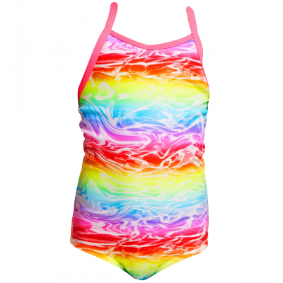 Дитячій купальник для плавання Funkita Toddler Girl's Printed One Piece Lake Acid (FG01T71714)