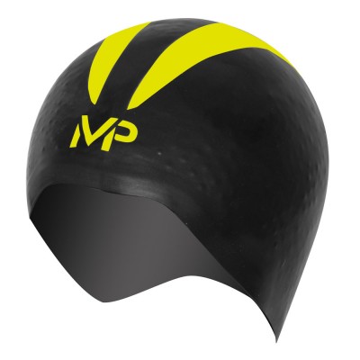 Шапочка для плавання Michael Phelps X-O чорно-жовтий S (SA122111)