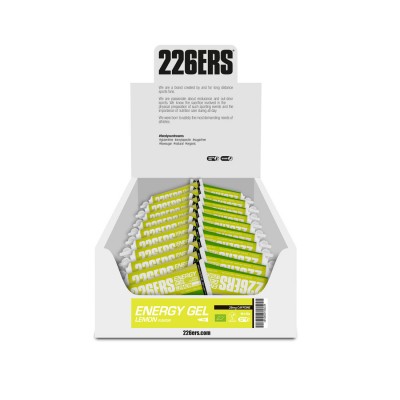 Енергетичний гель 226ERS BIO ENERGY GEL [25 mg caffeine] лимон, тюбик 25 г