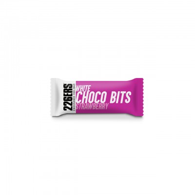 Енергетичний батончик 226ERS ENDURANCE FUEL BAR CHOCO BITS білий шоколад з полуницею 60g