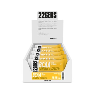 Енергетичний батончик 226ERS ENDURANCE FUEL BAR BCAA банан та імбир 60g