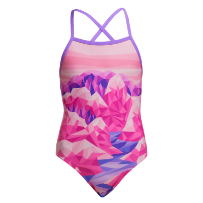 Дитячій купальник для плавання Funkita Girl's Strapped In One Piece Rockie High (FKS034G71983)