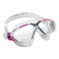 Окуляри для плавання Aqua Sphere VISTA LADY біло-рожевий лінзи прозорі (MS17511)
