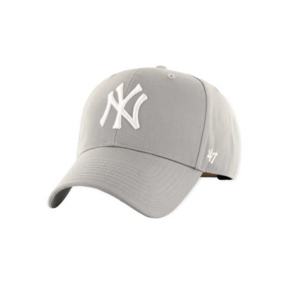 Кепка (MVP) 47 Brand NEW YORK YANKEES RAISED BASIC (B-RAC17CTP-GY)