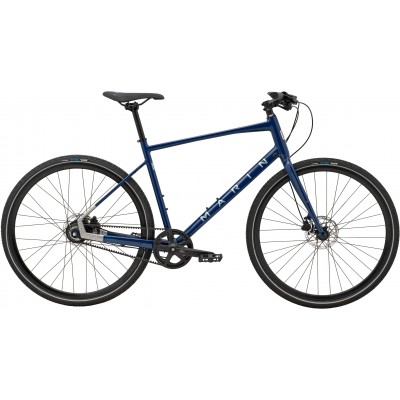 Велосипед 28" Marin Presidio 3 рама - XL 2024 Gloss Navy/Dark Silver/Silver Cyan