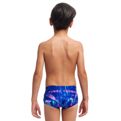 Дитячі плавки для плавання Funky Trunks Toddler Boy's Printed Trunks Cyber City (FTS002B71995)
