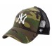 Кепка (тракер) 47 Brand NY YANKEES CAMO CAMO BRANSON M (B-CBRAN17GWP-CMF)